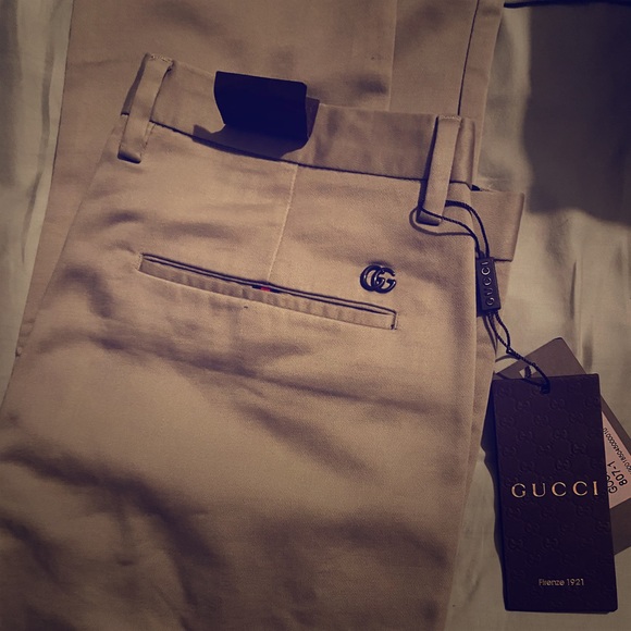 NWT Gucci khaki pants